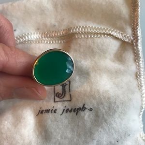 Jamie Joseph Green Onyx Ring